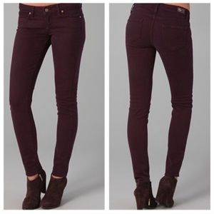 Paige Denim Winter Wine Verdugo ankle Sz 32 / 14